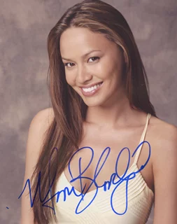 Moon Bloodgood autograph