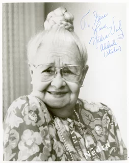 Nedra Volz autograph