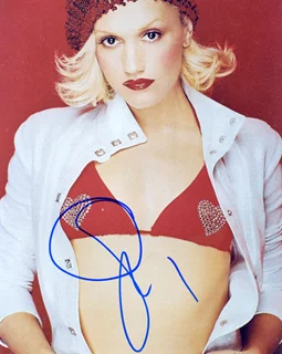 Gwen Stefani autograph