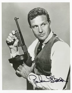 Robert Stack autograph