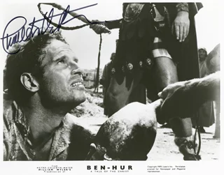 Charlton Heston autograph