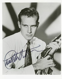 Charlton Heston autograph
