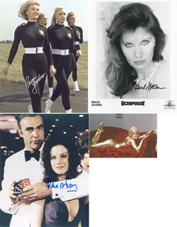 Bond Girls autograph