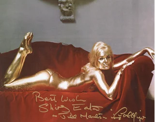 Shirley Eaton autograph