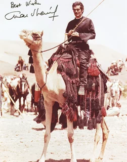 Omar Sharif autograph