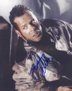 Bruce Willis autograph