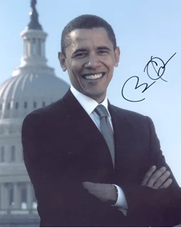 Barack Obama autograph