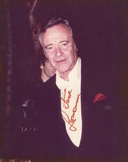 Jack Lemmon autograph