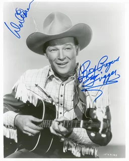 Roy Rogers autograph