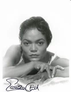 Eartha Kitt autograph