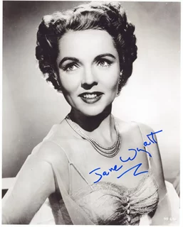 Jane Wyatt autograph