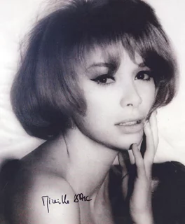 Mireille Darc autograph