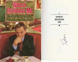Tony Randall autograph