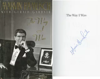 Marvin Hamlisch autograph
