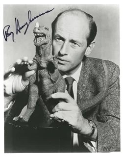 Ray Harryhausen autograph
