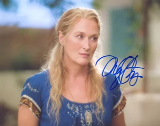 Meryl Streep autograph
