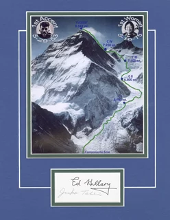 Mt. Everest Exploration autograph
