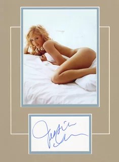 Jessica Alba autograph