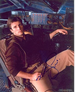 Nathan Fillion autograph