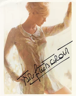 Brigitte Bardot autograph