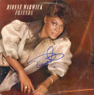 Dionne Warwick autograph
