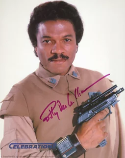 Billy Dee Williams autograph