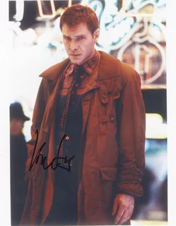 Harrison Ford autograph