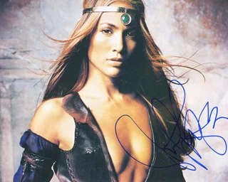 Jennifer Lopez autograph