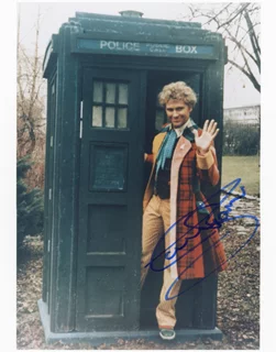 Colin Baker autograph