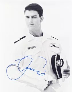 Tom Cruise autograph