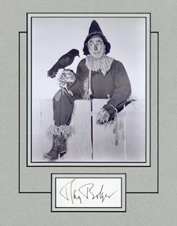 Ray Bolger autograph