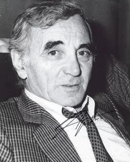 Charles Aznavour autograph