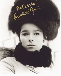 Geraldine Chaplin autograph