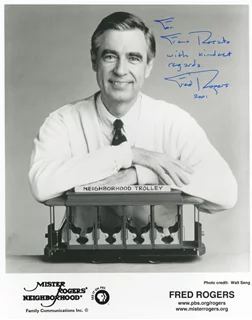 Fred Rogers autograph