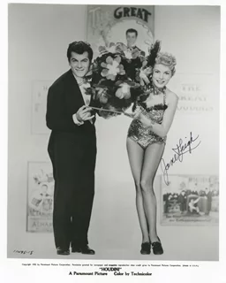 Janet Leigh autograph
