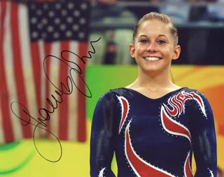 Shawn Johnson autograph