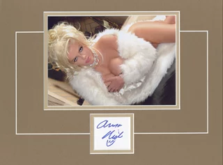 Anna Nicole Smith autograph