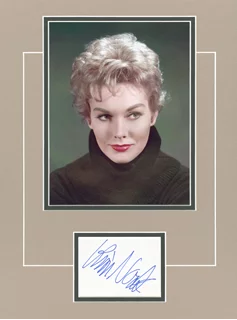 Kim Novak autograph