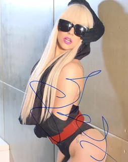 Lady GaGa autograph