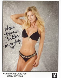 Hope Marie Carlton autograph
