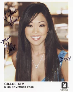 Grace Kim autograph