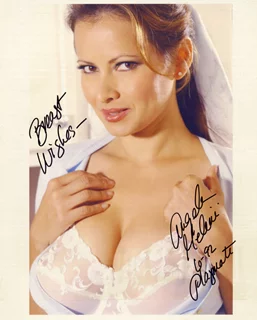 Angela Melini autograph