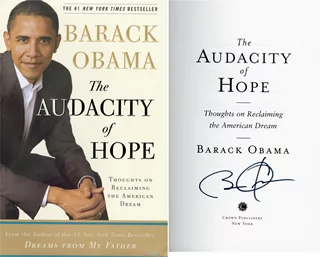 Barack Obama autograph