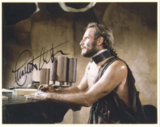 Charlton Heston autograph