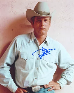 Paul Newman autograph