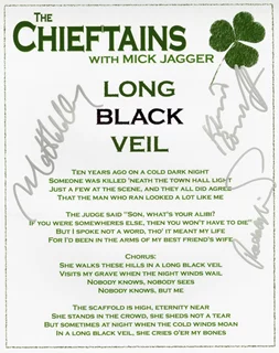 The Chieftains autograph