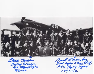 Flying Tigers autograph