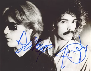 Hall & Oates autograph