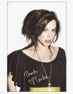 Lenka autograph