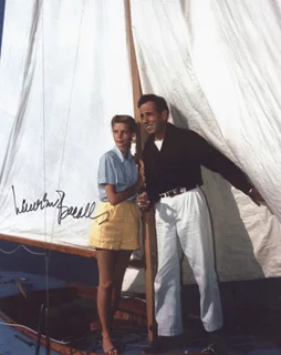 Lauren Bacall autograph